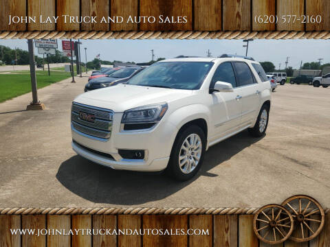 2015 GMC Acadia for sale at John Lay Truck and Auto Sales in Independence KS