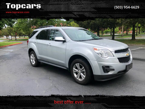 2011 Chevrolet Equinox for sale at Topcars in Wilsonville OR