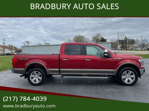 2020 Ford F-150 for sale at BRADBURY AUTO SALES in Gibson City IL
