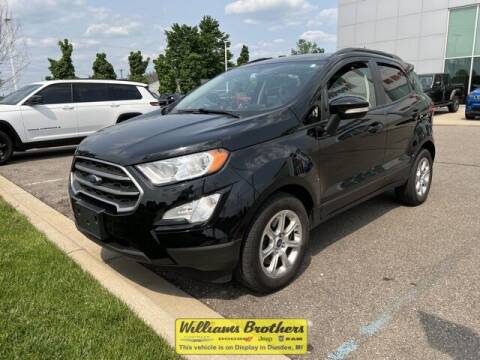 2019 Ford EcoSport for sale at Williams Brothers Pre-Owned Clinton in Clinton MI