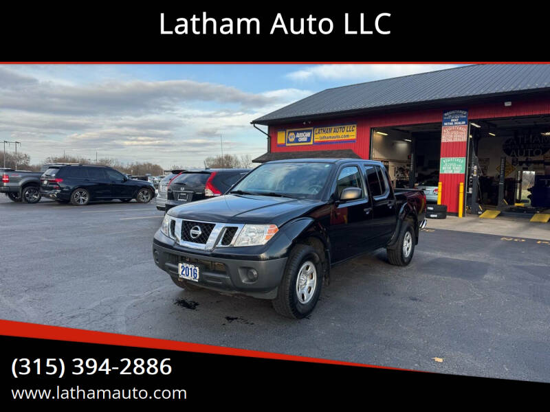 2016 Nissan Frontier for sale at Latham Auto LLC in Ogdensburg NY