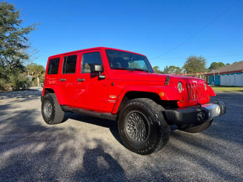 2012 Jeep Wrangler Unlimited for sale at VASS Automotive in DeLand, FL