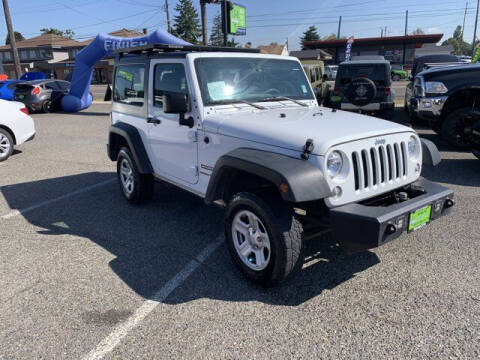 2018 Jeep Wrangler JK for sale at Sunset Auto Wholesale in Tacoma WA