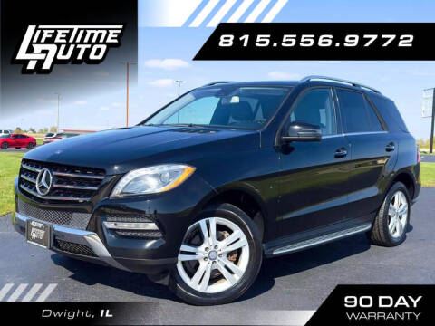 2015 Mercedes-Benz M-Class for sale at Lifetime Auto in Dwight IL