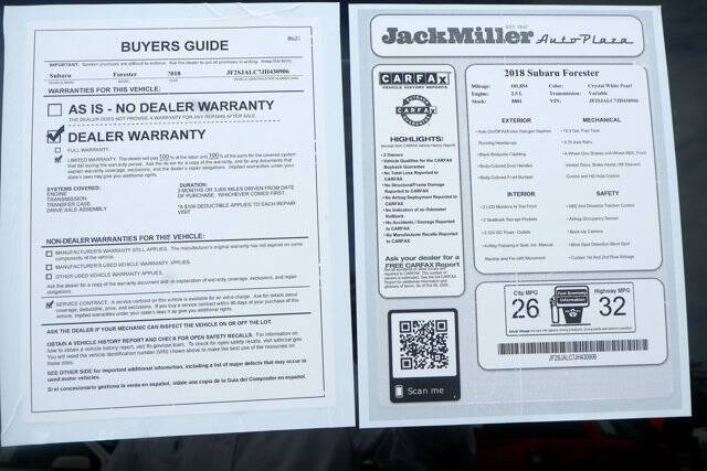 2018 Subaru Forester 2.5i Limited