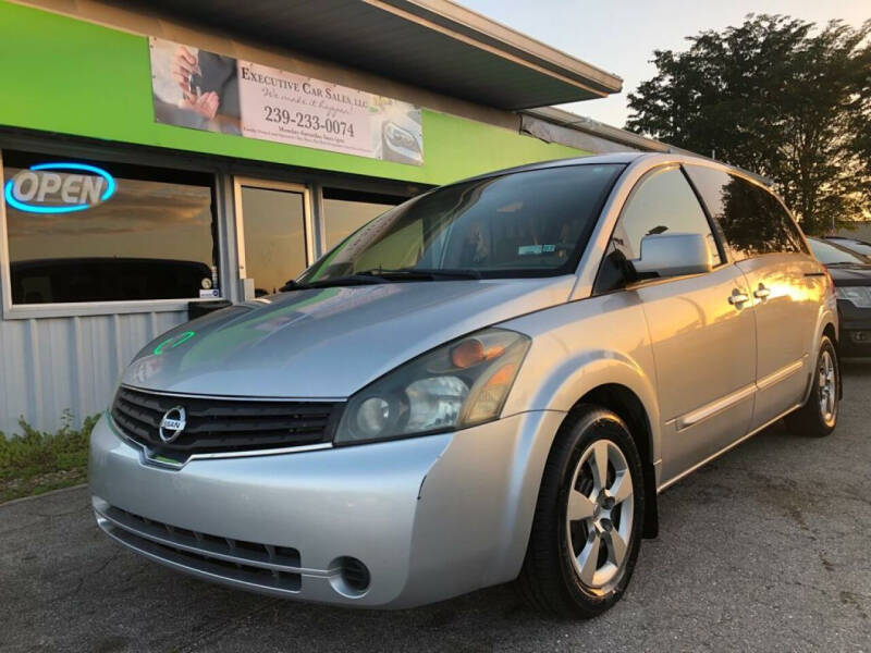 2007 Nissan Quest for sale at EXECUTIVE CAR SALES LLC in North Fort Myers FL