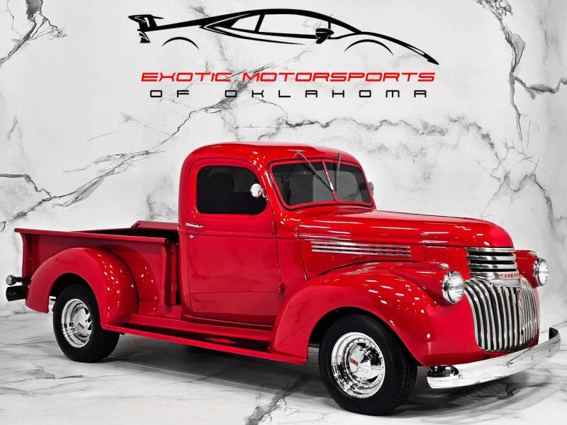 1946 Chevrolet C/K 20 Series for sale at Exotic Motorsports of Oklahoma in Edmond OK