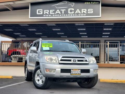 2003 Toyota 4Runner for sale at Great Cars in Sacramento CA