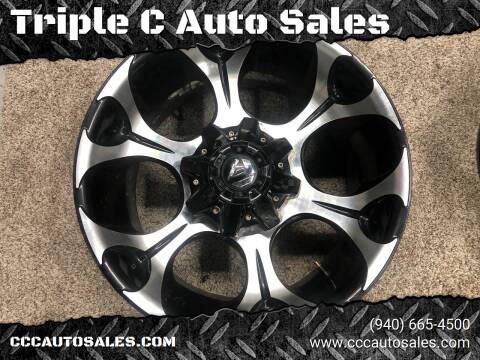  Fuel Offroad 20x10 Ford 8x170  Bolt Pattern for sale at Triple C Auto Sales in Gainesville TX