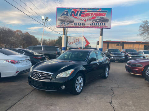 2011 Infiniti M37 for sale at ANF AUTO FINANCE in Houston TX