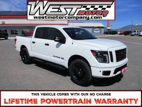 2019 Nissan Titan for sale at West Motor Company in Hyde Park UT