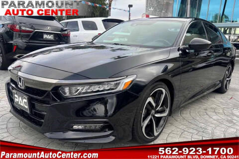 2020 Honda Accord for sale at PARAMOUNT AUTO CENTER in Downey CA