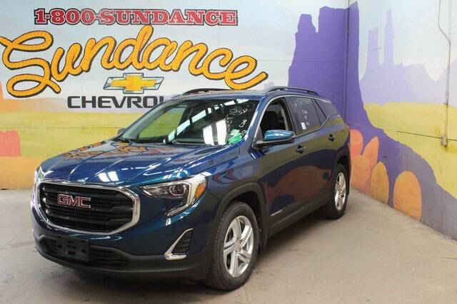 Used 2019 GMC Terrain SLE with VIN 3GKALTEX8KL323970 for sale in Grand Ledge, MI