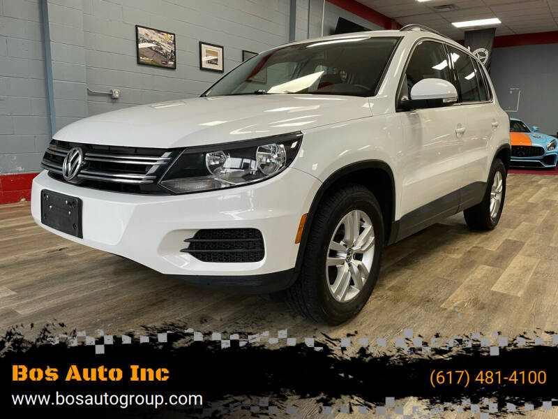 2016 Volkswagen Tiguan for sale at Bos Auto Inc in Quincy MA