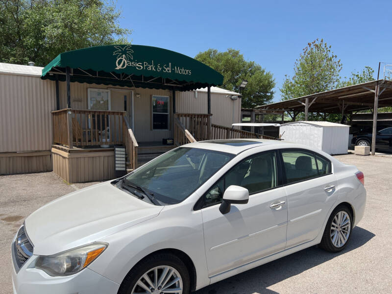 2012 Subaru Impreza for sale at OASIS PARK & SELL in Spring TX