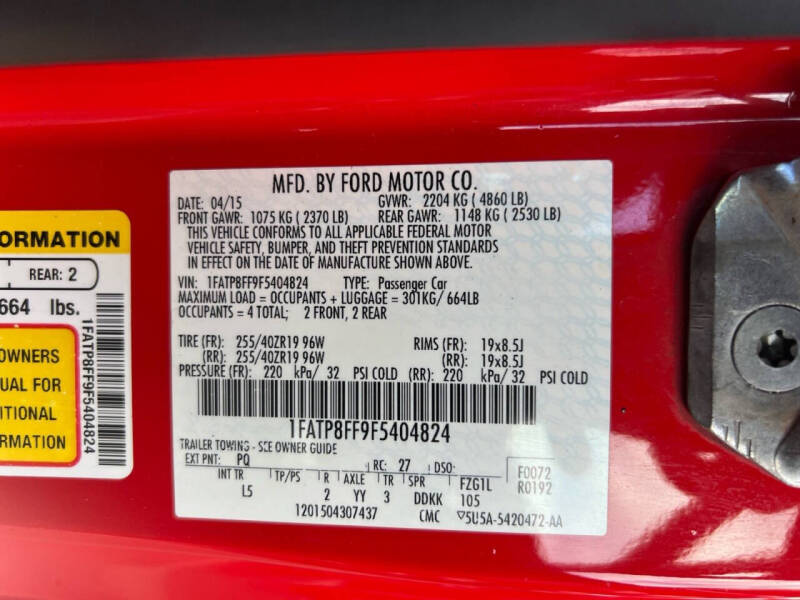 2015 Ford Mustang GT Premium