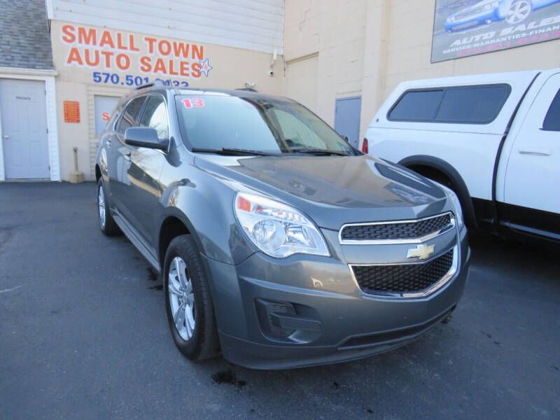 2013 Chevrolet Equinox for sale at Small Town Auto Sales in Hazleton PA