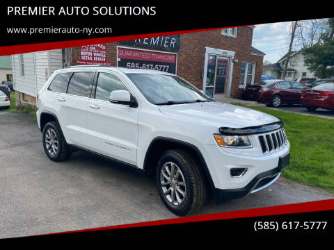 2014 Jeep Grand Cherokee for sale at PREMIER AUTO SOLUTIONS in Spencerport NY
