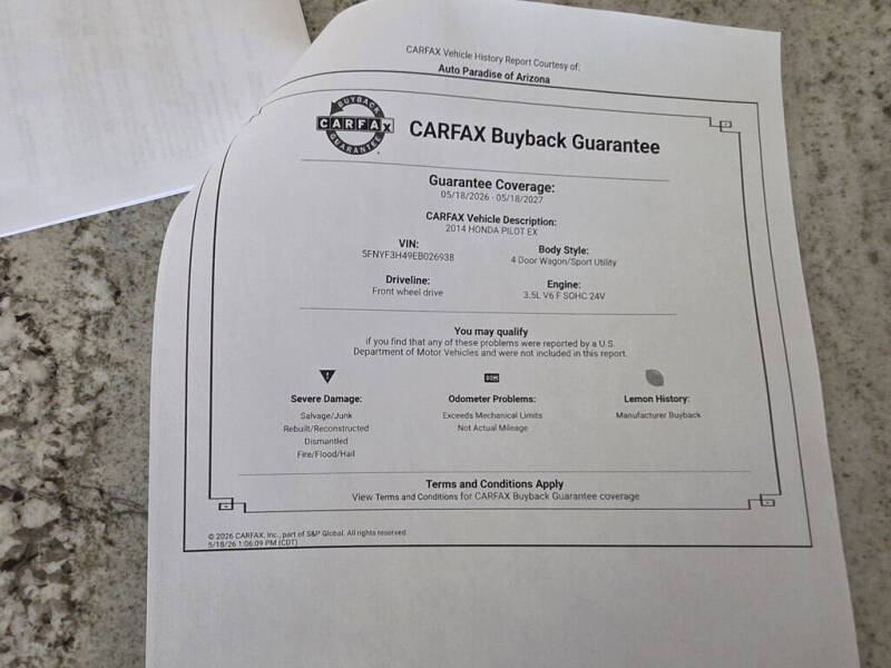 2014 Honda Pilot EX