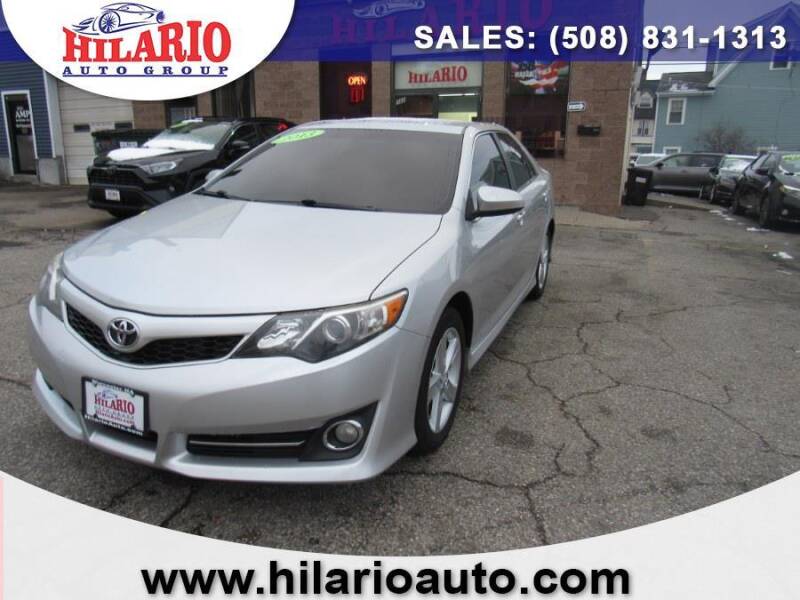 2013 Toyota Camry for sale at Hilario's Auto Sales in Worcester MA