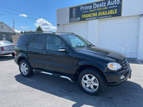 2003 Mercedes-Benz M-Class for sale at Prime Dealz Auto in Winchester VA