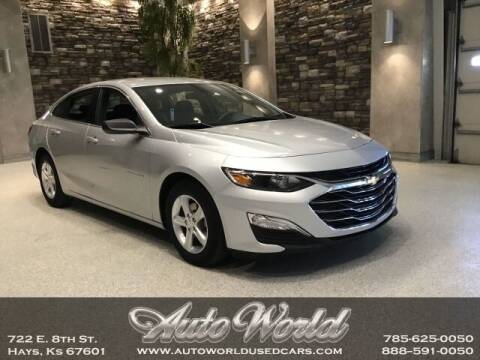2020 Chevrolet Malibu for sale at Auto World Used Cars in Hays KS
