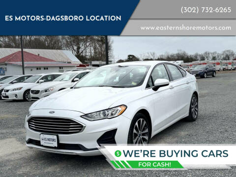 2019 Ford Fusion for sale at ES Motors-DAGSBORO location in Dagsboro DE