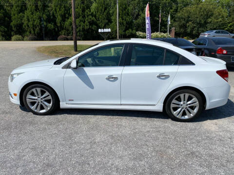 2014 Chevrolet Cruze for sale at L&M Auto Sales in Simpsonville SC