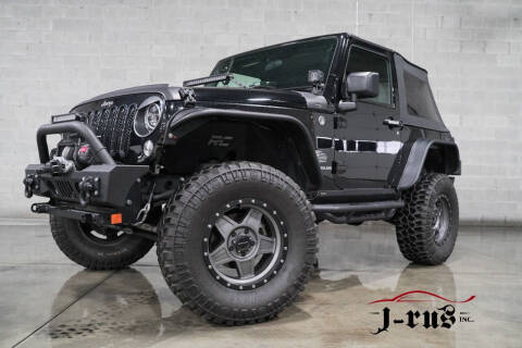2015 Jeep Wrangler for sale at J-Rus Inc. in Macomb MI