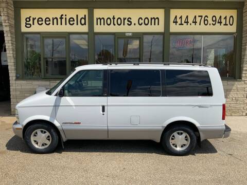 2000 Chevrolet Astro for sale at GREENFIELD MOTORS in Milwaukee WI