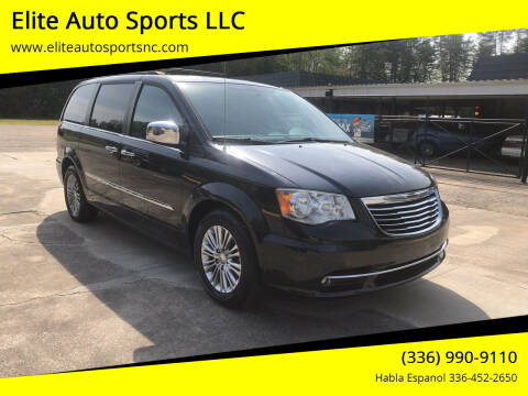 2014 Chrysler Town and Country for sale at Elite Auto Sports LLC in Wilkesboro NC