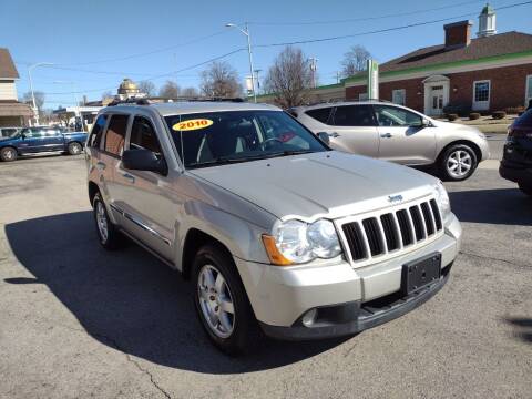 2010 Jeep Grand Cherokee for sale at BELLEFONTAINE MOTOR SALES in Bellefontaine OH
