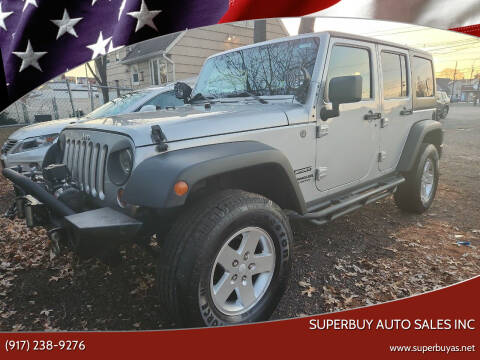 2012 Jeep Wrangler Unlimited for sale at SuperBuy Auto Sales Inc in Avenel NJ