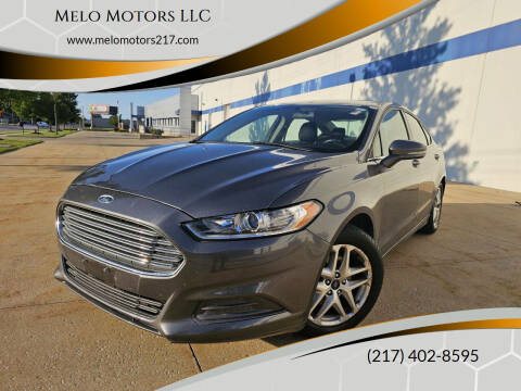 2013 Ford Fusion for sale at Melo Motors LLC in Springfield IL