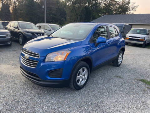 2015 Chevrolet Trax for sale at Auto4sale Inc in Mount Pocono PA