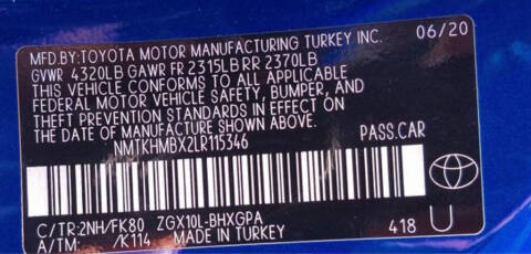 2020 Toyota C-HR XLE