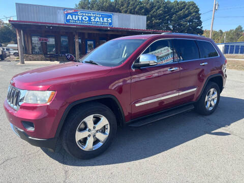 2012 Jeep Grand Cherokee for sale at Greenbrier Auto Sales in Greenbrier AR