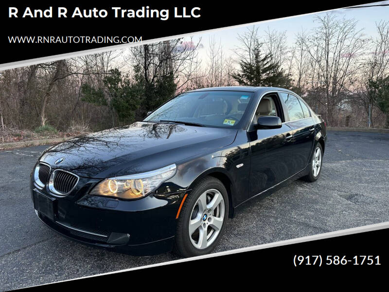 2008 BMW 5 Series for sale at R and R Auto Trading LLC in Hackettstown NJ