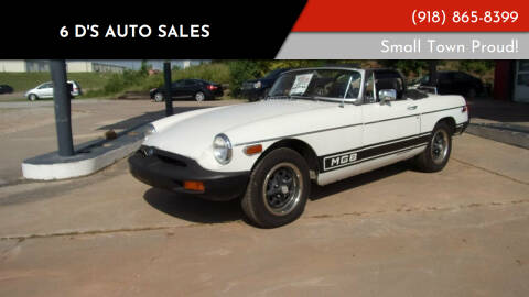 1977 MG MGB for sale at 6 D's Auto Sales in Mannford OK