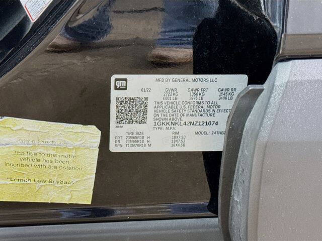 2022 GMC Acadia SLE