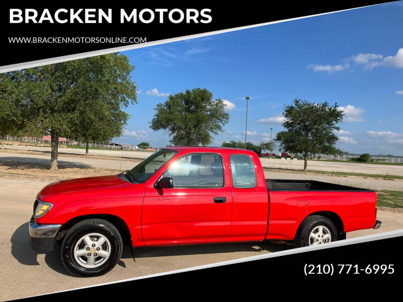 1995 Toyota Tacoma for sale at BRACKEN MOTORS in San Antonio TX