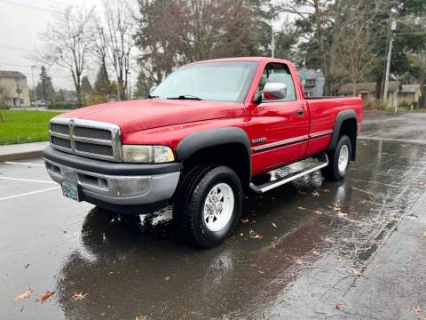 1995 Dodge Ram Pickup 2500 for sale at RICKIES AUTO, LLC. in Portland OR