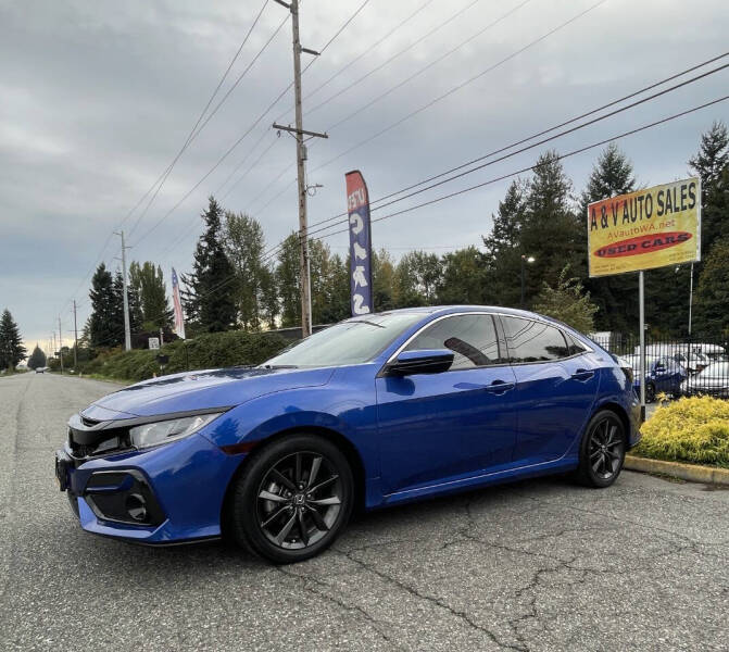 2021 Honda Civic Hatchback EX's photo