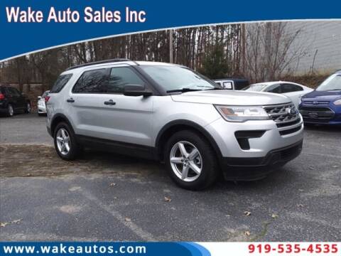 2019 Ford Explorer for sale at Wake Auto Sales Inc in Raleigh NC