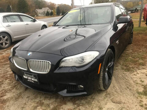 2012 BMW 5 Series for sale at Wright's Auto Sales in Townshend VT