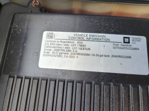 2018 GMC Sierra 1500