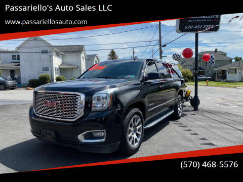2016 GMC Yukon XL for sale at Passariello's Auto Sales LLC in Old Forge PA