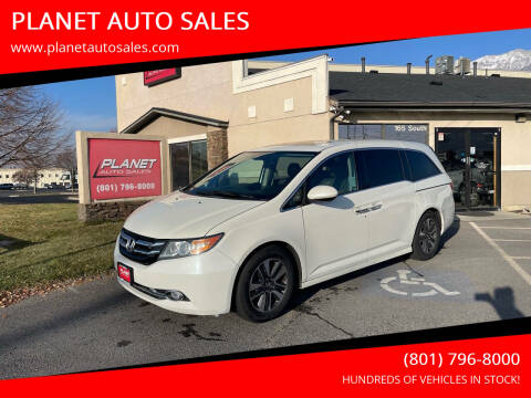 2016 Honda Odyssey for sale at PLANET AUTO SALES in Lindon UT