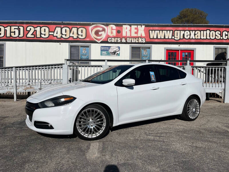 2015 Dodge Dart for sale at G Rex Cars & Trucks in El Paso TX