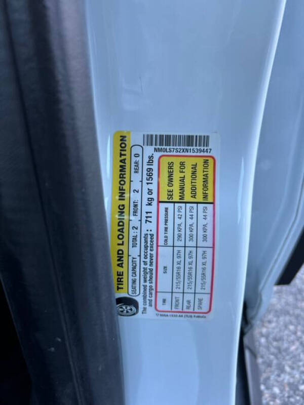 2022 Ford Transit Connect XL